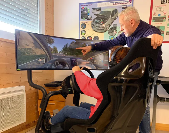 Le simulateur de conduite TGD ECF